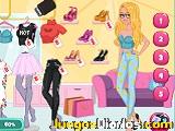 Girls photo shopping dress up